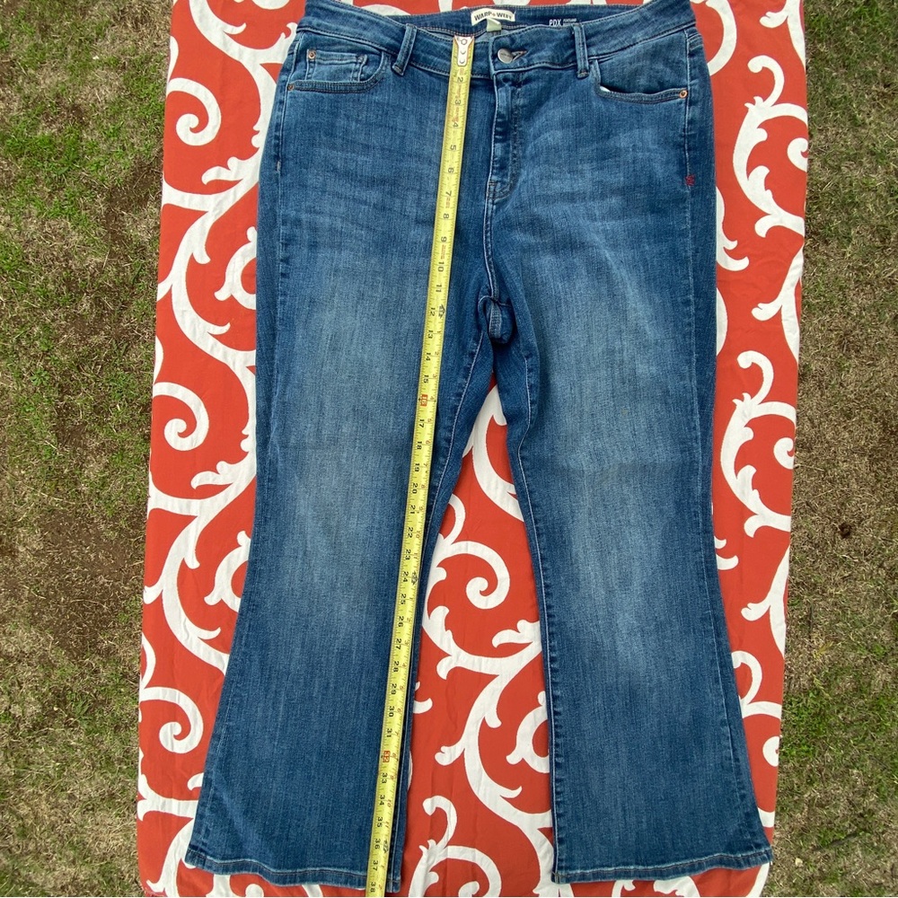 Warp+Weft PDX Portland Bootcut Jeans size 14 32